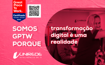 Unirede Inteligência em TI recebe certificado GPTW